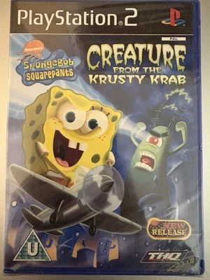SpongeBob SquarePants:  Creature from the Krusty Krab PlayStation 2 Brand New  - Image 1 of 2
