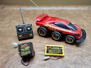 Vintage Tyco 27 MHz 9.6v RED SCORCHER RC - GOOD CONDITION - WORKS GREAT!  (#30) - Picture 1 of 22