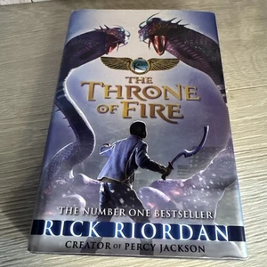 The Kane Chronicles: The Throne of Fire By Rick Riordan. 9780141335650 Hardback - Imagen 1 de 5