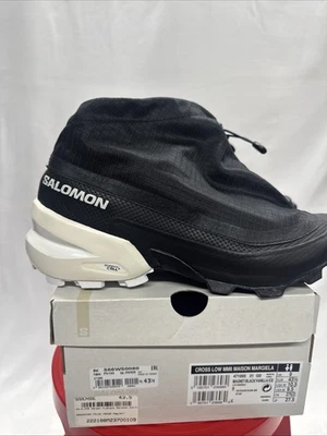 BOTAS DEPORTIVAS CROSS LOW MM6 SALOMON X MAISON MARGIELA NEGRAS MAGNÉTICAS 9.5 43 1/3 Foto 1 de 4