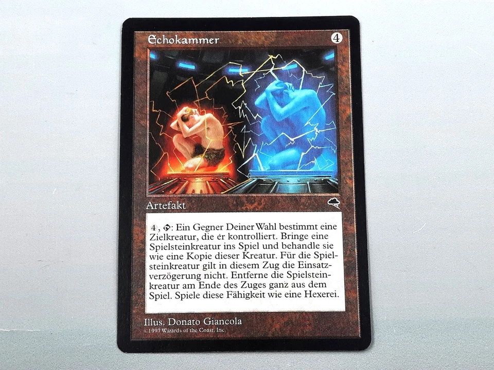 MTG - TEMPEST (BB/'97) - ECHOKAMMER - ECHO CHAMBER / RARE / NEVER PLAYED / NM - Bild 1 von 4