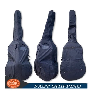 3/4Upright Double Bass Bag Thick Padding Oxford Cloth String New Double Bass Bag - Picture 1 of 13
