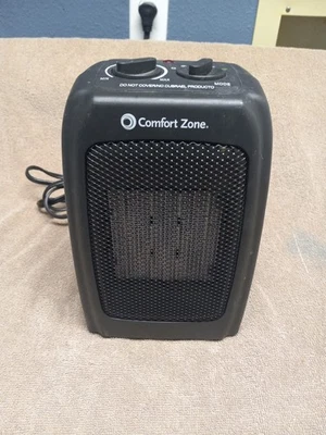 Comfort Zone CZ442E Personal Ceramic Space Heater Portable 1500W w/Thermostat - Image 1 of 4