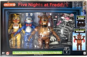 Five Nights At Freddy's Bonnie, Freddy, Chica, Mangle 4 Pack FNAF New In Hand - Picture 1 of 1