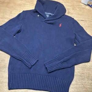 Women’s Ralph Lauren Polo Sport Navy Blue Sweater Size Medium - Picture 1 of 6