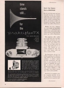 Praktica - Praktiflex FX Camera - Original Magazine Ad - - Picture 1 of 1