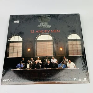 12 Angry Men 1997 Laserdisc, William Friedkin Jack Lemmon Very RARE In Shrink VG - Picture 1 of 3