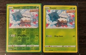2x Snover 009/198 (1 reverse holo) Pokemon card Chilling Reign common NM - Picture 1 of 1