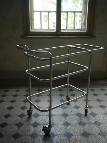Beautiful Rare Vintage Mid Century Trolley | Bauhaus trolley | Czechoslovakia Cover