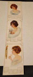 1915 AMERICAN BEAUTY TRI-FOLD CALENDAR GIBSON GIRLS?! - Picture 1 of 1
