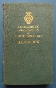 Automobile Association of Northern India Handbook-Hardback-1st Edition (1934) VG - Picture 1 of 12