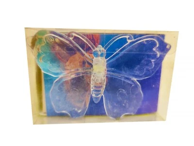 LED Dekorative Lampe Näve 539661 Deko-Schmetterling transparent, batteriebetrieb - Bild 1 von 4