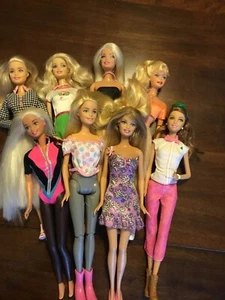 Barbie, Teresa Dressed Dolls Lot 32 (8 Dolls) - Picture 1 of 12