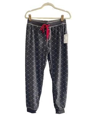 NWT P.J. Salvage Small Grey Light Waffle Fleece Pajama Lounge Pants #PQ5/33 - Image 1 of 4