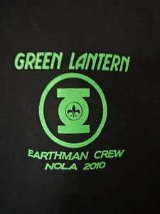 XL Green Lantern Studio Set Artist Film Crew Shirt 2010 Ryan Reynolds Free Ship - Picture 1 of 4