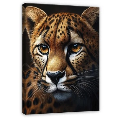 Leinwand Bilder Jaguar Tier Natur Wandbilder XXL Groß Leinwandbild Wanddeko 42 - Bild 1 von 4
