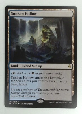 MTG Singles - Sunken Hollow - Battle for Zendikar -G468 - Image 1 of 2