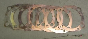 HARLEY-DAVIDSON XL1000 1972 EARLY 1973 HEAD GASKETS LOT OF 7 - Foto 1 di 1