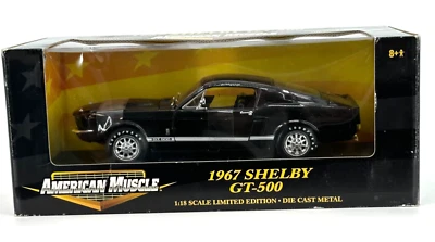 American Muscle Ertl Collectibles 1967 Shelby GT 500 edición limitada 1:18 Foto 1 de 4