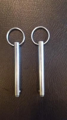 2 Hitch Pins for total Gym 1000 1700 Elite-Wing Bar