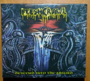Fleshcrawl – Descend Into The Absurd German Death Brazilian Ed. CD Slipcase - Picture 1 of 2