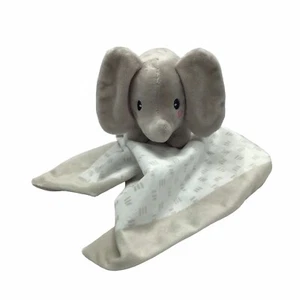 Manta de seguridad PearHead gris elefante Lovey bebé felpa 13,5" - Imagen 1 de 7