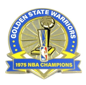 Golden State Warriors 1975 NBA Champions Pin - Limited 1,000 - Picture 1 of 2
