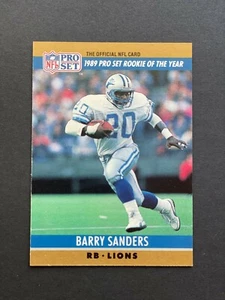 1989 Pro Set Barry Sanders rookie card in Mint Condition - Picture 1 of 3