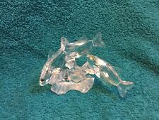 Swarovski Crystal, Three South Sea Fish 171709. Original Box. Certificate