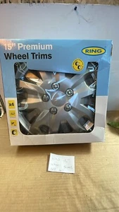 Juego de 4 embellecedores de rueda premium Ring de 15"" - Imagen 1 de 2