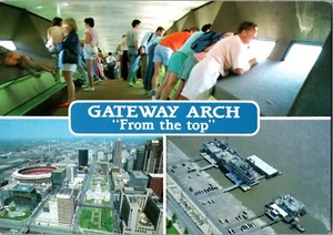 Gateway Arch ST. LOUIS, MISSOURI Continental Postcard CA17 - Picture 1 of 2