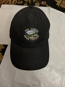 Cappello Berretto Baseball Regolabile The Course Wente Vineyards Logo Blu Taglia Unica - Foto 1 di 4