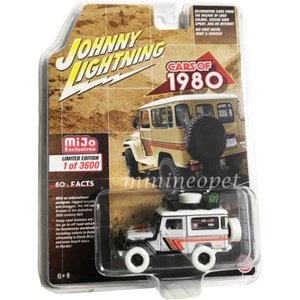 JOHNNY WHITE LIGHTNING JLCP7364 1980 TOYOTA FJ LAND CRUISER OFF ROAD 1/64 Chase - Picture 1 of 1
