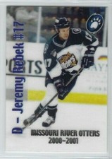 Jeremy Rebek 2000-01 Missouri River Otters (UHL)