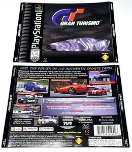 ❤️ Gran Turismo PS1, PlayStation 1, PSOne Videojuego Estuche Frontal y Trasero Solo Arte - Imagen 1 de 2