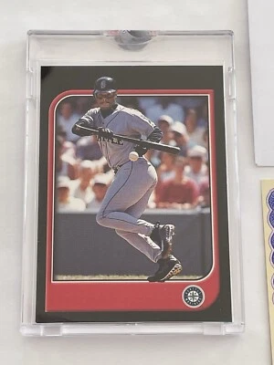Griffey Jr 1997 Topps Bowman Vault 1/1 espalda en blanco UNO DE UNO. Foto 1 de 4