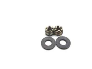 Front Wheel Hub Spindle Castle Nuts Bombardier Outlander Max 400 4x4 HO 2563 - Picture 1 of 3