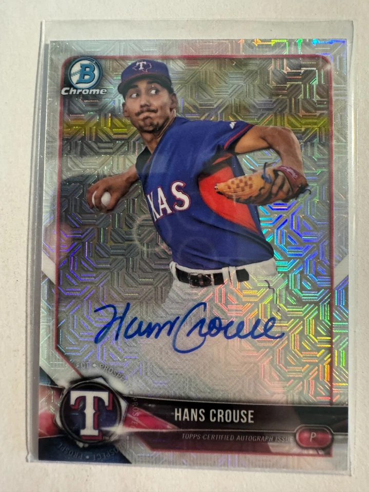 K196,641 - 2018 Bowman Chrome Mega Box Auto Refractors #BMAHC Hans Crouse - Image 1 of 1