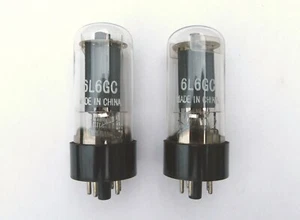6L6 Valves Matched Pair for guitar amplifier or jukebox - Picture 1 of 1