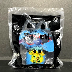 2022 McDONALDS HAPPY MEAL TOYS DISNEY COOL STITCH #3 (4" PLUSH) SEALED - Picture 1 of 3