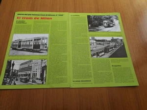 1988 STORIA DEL TRAM DI MILANO IL 1928 CARATTERISTICHE ELFER E MODELLISMO - Foto 1 di 1