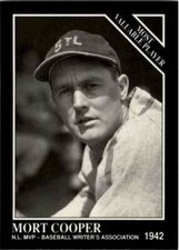 1991 CONLON COLLECTION - TSN - #301 MORT COOPER - CARDINALS -