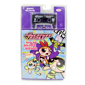 Powerpuff Girls Read Along Cassette Tape & Book MoJo JoJos Rising Kid Rhino VTG - Picture 1 of 10