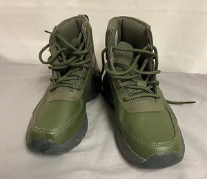 Size US 5Y- Nike Air Max Goaterra 2.0 Dark Khaki Green Black Indonesia Kids Shoe - Picture 1 of 6
