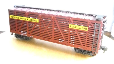 ATLAS  2 RAIL  ARMOUR STOCK EXPRESS 40' NO 6221LN/C8 # 221 - Image 1 of 4