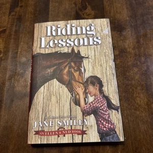 RIDING LESSONS (AN ELLEN AND NED BOOK) By Jane Smiley - Hardcover New Condition - Imagen 1 de 2
