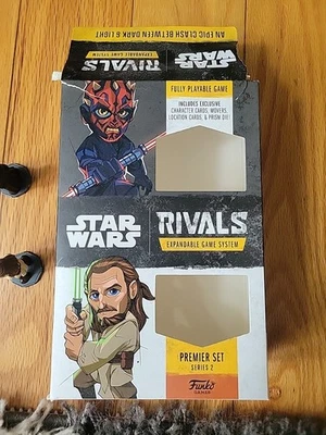 Funko Star Wars Rivals Series 2 Premier Set Maul, Baylon, Qui-Gon Jinn, Ahsoka  - Imagem 1 de 3