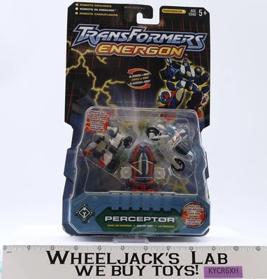 Figura de acción Hasbro Perceptor Transformers Energon 2003 NUEVA SELLADA MOSC Foto 1 de 4
