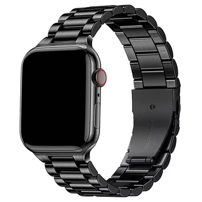 Correa de acero inoxidable para Apple Watch 49 42 44 45 mm para Series Ultra SE 8 7 6 5 4 3 2 Foto 1 de 4