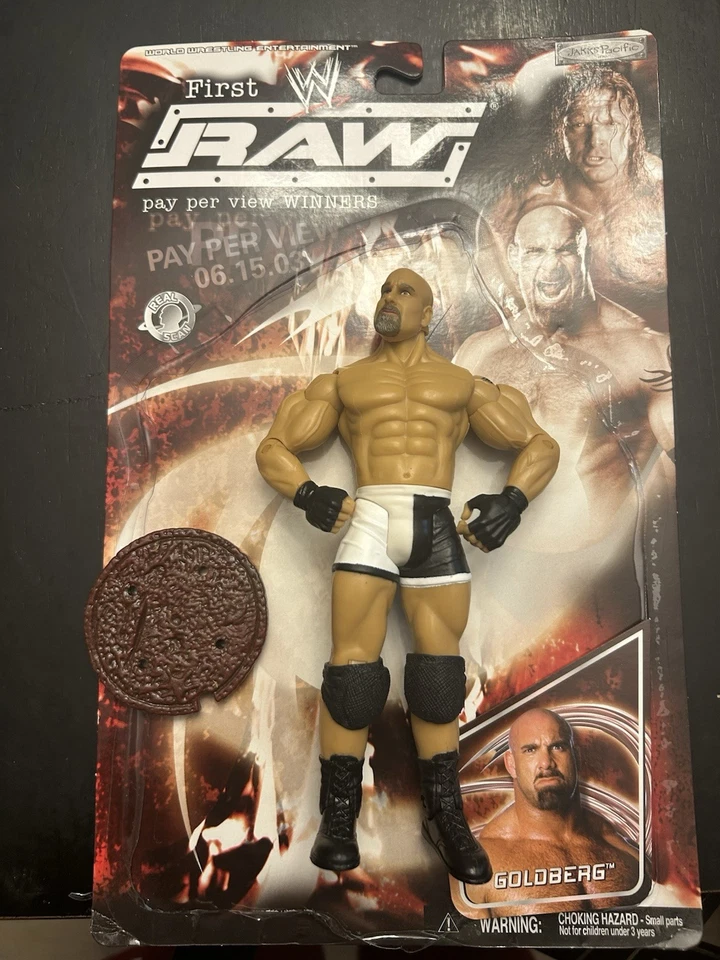 Figura de lucha libre 2003 WWF WWE Jakks Bill Goldberg Raw PPV Winners Foto 1 de 1